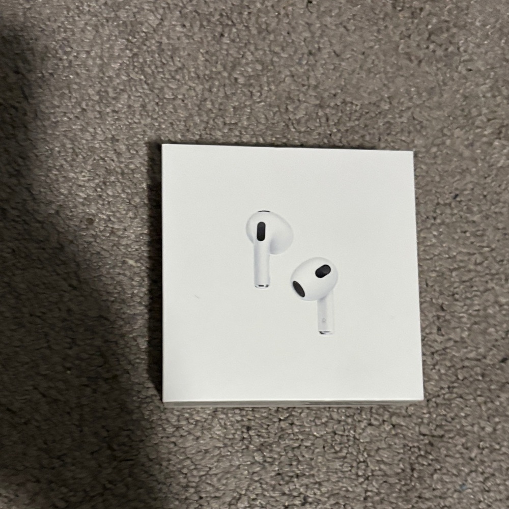 Apple AirPods with White Charging Case